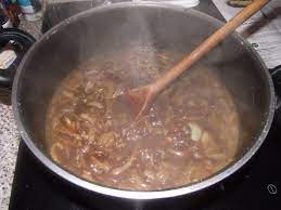 Usually when you're making a soup, you want to bring it to a boil and then let it simmer, cooking it just below the boiling point . What Is The Meaning Of Simmering