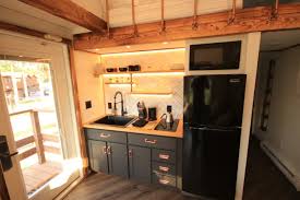 tiny house water park with a natural lagoon