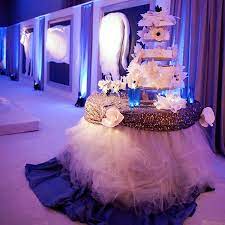 25 Creative Ways To Show Off Your Wedding Cake Wedding Cake Table Wedding Cakes Cake Table Decorations