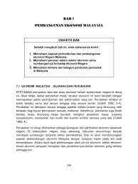 10 modenisasi di malaysia modeninasi di malaysia bermula dengan kedatangan penjajah british. Bab 7 Pembangunan Ekonomi Malaysia