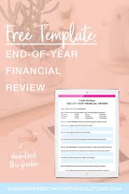 End Of Year Financial Review Walkthrough By Number Nerd Bookkeeping In 2020 Business Finance Financial Bookkeeping