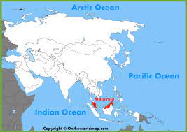 This lossless large detailed world map showing malaysia is ideal for websites, printing and presentations. Malaysia Location On The Asia Map