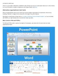 How To Create The Organizational Chart You Know Your