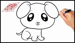How To Draw A Puppy Dog Very Simple Easy Step By Step Drawing Ck Zeichnungen Easy Drawings Dog Pencil Drawing Easy Cartoon Drawings