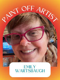 Each of these talented artists participated in our Paint Off during our  10th anniversary celebration known as Foragerfest. They had a set amount of  time to whip up something totally from scratch