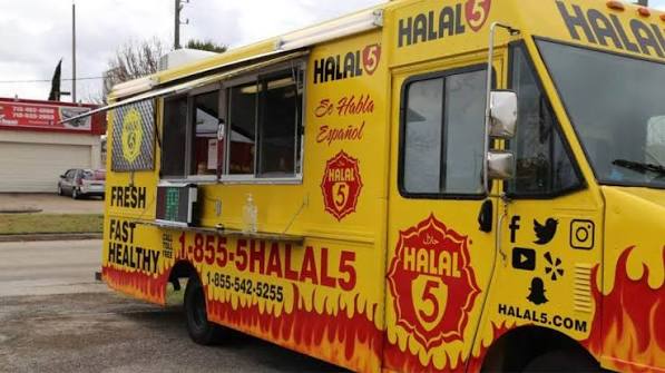 Halal 5 (Food Truck) — Mediterranean restaurant food truck in Houston, Texas