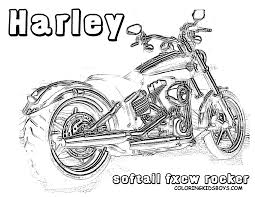 Printable coloring and activity pages are one way to keep the kids happy (or at least occupie. Free Harley Davidson Motocycle Coloring Pages Harley Davidson Coloring Library