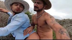 They get horny and end up fucking - straight guy fucks gay twink in the  mountains - big ass gay bareback - gay sucks cock and gets fucked in the  mountains -