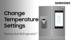 The best way is to measure it is with and accurate and calibrated thermometer on the shelf's you wish to store critical stuff, not the temp setting dial built into the fridge. What Temperature Should I Set My Samsung Refrigerator To