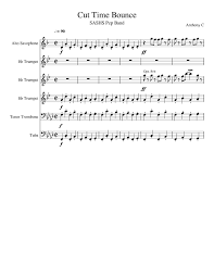 More than 50 million students study for free using the quizlet app each month. Cut Time Bounce Sheet Music For Tuba Trumpet Mixed Quartet Musescore Com