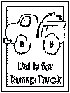 Alphabet theme color poster, coloring page, handwriting worksheet & more. Letter D Coloring Pages