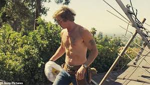 Brad Pitt Once Upon A Time In Hollywood Workout Routine Brad Pitt Looks Dapper For The Once Upon A Time In Hollywood Brad Pitt Brad Pitt Shirtless Hollywood Trailer
