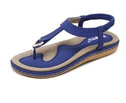 Voir le produit à 360° note importante : Chaussures Femmes Boheme Tongs Doux Plat Sandales Femme Decontracte Confortable Grande Taille Sandales A Talons Compenses De 35 45 Actoum