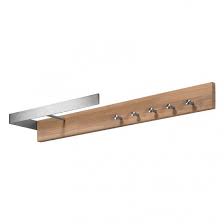 wandgarderobe mc nae i eiche massiv edelstahl home24 spinder design wandgarderobe wand
