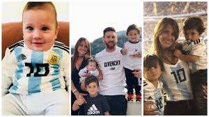 As barcelona's argentine striker lionel messi celebrates his 34th birthday; Lionel Messi S Sons 2018 Ciro Messi Mateo Messi Thiago Messi World Cup 2018 Ep3