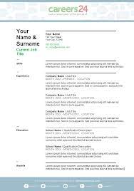 We have 100+ cover letter examples by type and industry to help. 1 Page Cv Template South Africa Resume Format Cv Template Simple Cv Template Cv Design Template