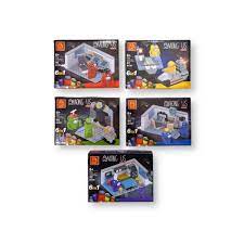 Todas las piezas que componen este juego están fabricadas de plástico abs resistente y libre de bpa. Juguetes Tipo Lego Among Us Iara