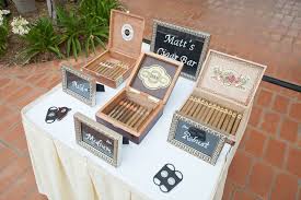 Cigar Table Wedding Cigar Bar Wedding Cigar Bar Wedding Cigars