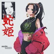 We currently have 2 images in this section. Maximdraws On Twitter Modern One Piece Boa Hancock Onepiece Fanart Boahancock Newyearsart Hypebeast Ilustration