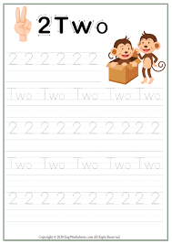 Check spelling or type a new query. Two 2 Number Tracing Worksheet With Animal Illustration Pdf Worksheets 109