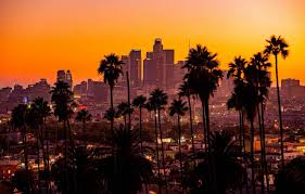 Nice sunset in the city. Los Angeles Sunset Wallpapers Top Free Los Angeles Sunset Backgrounds Wallpaperaccess