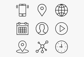 Maybe you would like to learn more about one of these? Essential Set Email Phone Address Icons Hd Png Download Transparent Png Image Pngitem