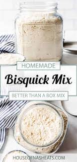 Bisquick Is A Staple In Many Pantries But It S So Easy To Make Your Own This Homemade Bisquick Mix Homemade Bisquick Bisquick Mix Homemade Homemade Dry Mixes