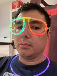 My wife said I looked like George. (Ladies glasses)