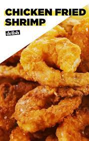 Can You Handle This Chicken Fried Shrimp Recipe Fried Shrimp Seafood Recipes Fried Shrimp Recipes