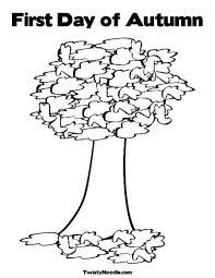 Fall coloring page beautiful photos of fall coloring book pages coloring pages. Autumn Tree Coloring Page From Twistynoodle Com First Day Of Autumn Veterans Day Coloring Page Fall Coloring Pages