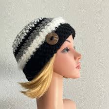 Novelty Yarn Fold up Cuff Beanie, PICK COLORS, Fuzzy Cuffed Hat, Striped  Fold up Brim Beanie, Striped Button Beanie, Ready to Go, Free Ship.