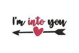 Download I M Into You With Arrow Creative Fabrica Yellowimages Mockups