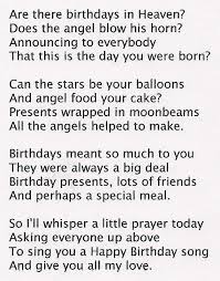 Birthday Poem For Brother In Heaven Miss You Nana And Pa Birthday In Heaven Happy Birthday In Heaven I Miss You Grandma