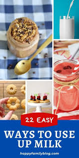 Have You Ever Had Milk You Wanted To Use Up Before It Expired This Post Shares How To Use Up Milk In 2020 Milk Recipes Leftover Milk Chocolate Peanut Butter Smoothie