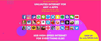 Comes with unlimited calls from as low as rm35/month. Ookyo Malaysia S Only Digital Prepaid Plan That Offers Unlimited High Speed Internet On Any App Of Your Choice