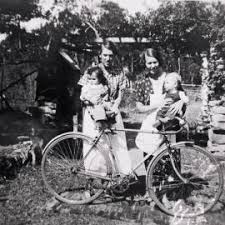 Dot Collier and Joe, with Fred Rugless, 1936