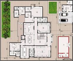 مخطط الفيلا رقم التصميم A4 من مبادرة بيتى 681 متر مربع 5 غرف نوم Model House Plan Square House Plans Architectural Floor Plans