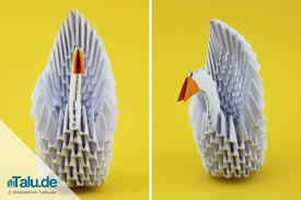 This is an easy to fold 16 unit origami modular mandala. Tangrami Anleitung 3d Origami Schwan Falten Talu De
