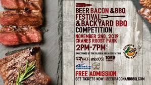 The stage opens with firework guys , which we all know is harmless, doesn't do any damage. Beer Bacon Bbq Festival And Backyard Bbq Competition Orlando Fl Nov 2 2019 2 00 Pm