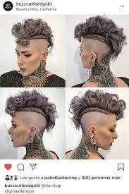 50 photos of celebrities' short haircuts and hairstyles done right. Mohawk Girl Haircut Vikings Lagertha Short Hair Styles Hair Styles Thick Hair Styles