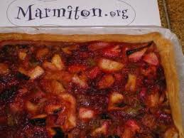 Tarte Pommes Rhubarbe Framboises Recette Recettes De Cuisine Recette Tarte Recette Tarte Aux Pommes