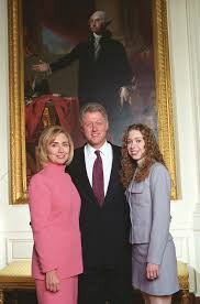 Facts, biography, pictures, names and coloring pages for each american president. File President Bill Clinton First Lady Hillary Clinton And Daughter Chelsea Clinton Pose For Photographs In The East Room Of The White House Jpg Wikimedia Commons