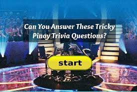 Perhaps it was the unique r. Can You Answer These Tricky Pinoy Trivia Questions