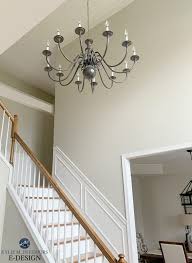 A warm, dark beige with a light, warm blue. The 12 Most Popular Beige And Tan Paint Colours Kylie M Interiors