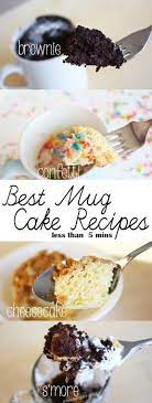 Very Easy Simple Mug Cake Recipes Made In Less Than 5 Minutes Step By Step How To Tutorial Guide Wit Best Mug Cake Recipes Simple Mug Cake Recipe Mug Recipes