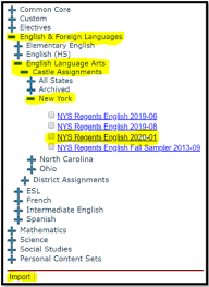 The new regents english language arts exam consists of three sections. English Language Arts Archives Castle Software Inc