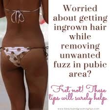 Get ingrown pubic, leg, armpit or facial hairs? Bikini Line Ingrown Hair