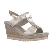 Maybe you would like to learn more about one of these? Marco Tozzi Womens Wedge Sandal 28709 Silver
