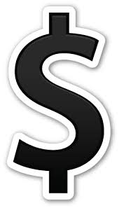 Heavy Dollar Sign Adesivos Sticker Emoji Emojis
