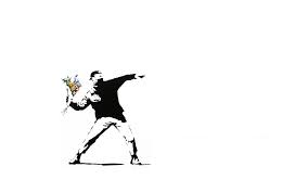 All of our banksy wallpaper, along with all of our other custom wallpaper ,can be custom printed to the size of your wall and is available across 3 different wallpaper types so it is easier than ever to. Banksy Stencil Street Art Banksy Art